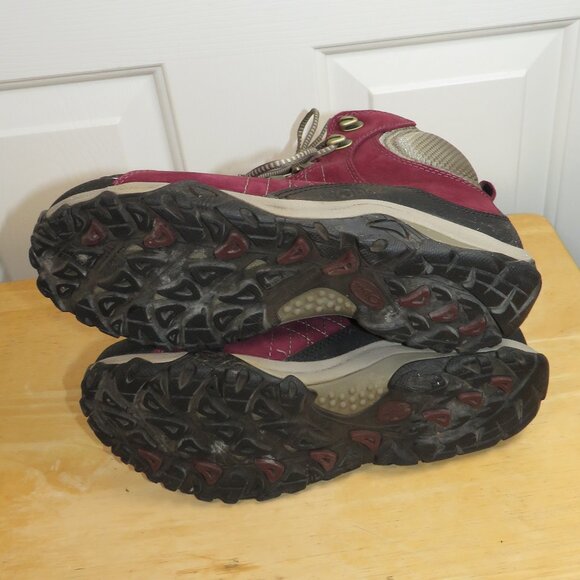 Oboz Women’s Sapphire Mid B-Dry Waterproof Hiking Boots Size 8.5 in Boysenberry - Picture 7 of 8